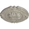 Ekena Millwork Southampton Ceiling Medallion (Fits Canopies up to 2 3/4"), 16 3/8"OD x 1 3/4"P, Pearl White CM17SOPWS - alternate 3